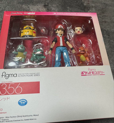 Pokémon Red Trainer Figma No.356 Pokemon Action Figure Max Factory