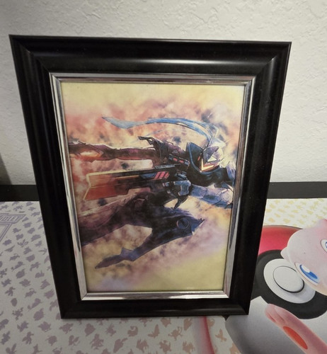Small, Framed Arcade Lucian League Of Legends Print Wall Art, Portrait 7 x 10 in