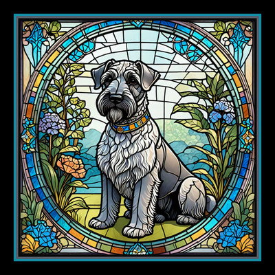 Kerry Blue Terrier Large Refrigerator Magnet