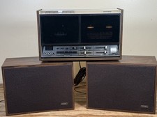 Vintage Ampex Brand Micro 87R Model AM/FM Radio/Cassette Player TESTED