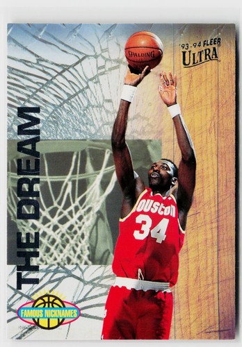 Hakeem Olajuwon #12 1993 Ultra Famous Nicknames card