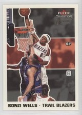 2003-04 Fleer Tradition Crystal 146/175 Bonzi Wells #115 9ig