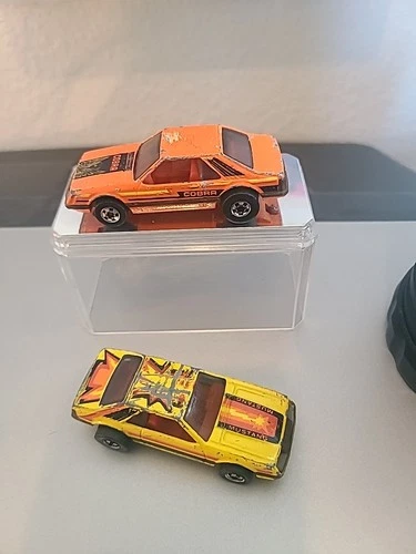 Used Vintage 1979 Hot Wheels Mustangs. One Is A Cobra.