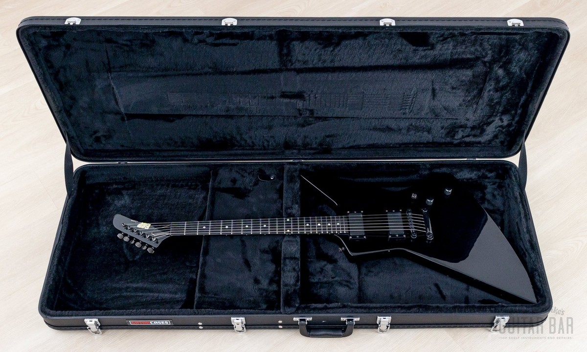 1992 ESP Custom MX250 Explorer Black 100% Original w/ EMG 81