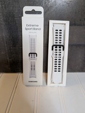 Samsung Official Extreme Sport Band for Galaxy Watch4 5 6 - 20mm M/L White