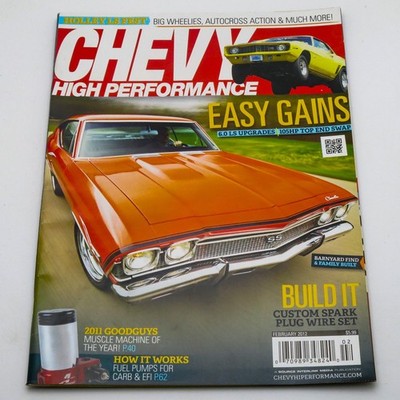 Chevy High Performance Magazine Feb 2012 Easy Gains LS Upgrades Source Interlink