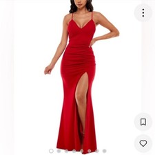 Emerald Sundae Scarlet Evening Gown