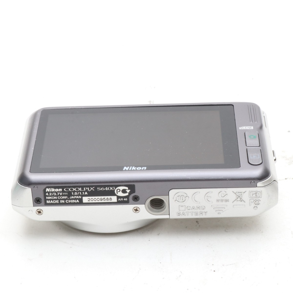 Nikon COOLPIX S6400 Silver Compact Digital Camera | eBay