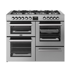 Image of Belling Cookcentre 110cm Dual Fuel Range Cooker S. Steel 110DF Grade C