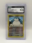 2007 Pokemon Diamond and Pearl Snorlax #37/130 Reverse Holo Foil Rare CGC 9.5