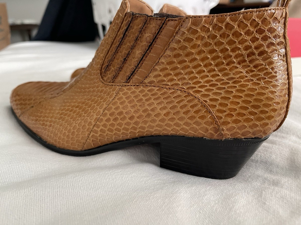 Giorgio Brutini Brown Men\'s Leather
Buckle Ankle Boots Size 9.5M giorgio brutini snakeskin boots products for sale | eBay main image 4