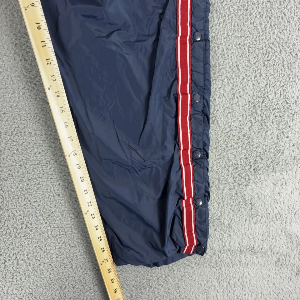 Pantalones DE COLECCIÓN American Eagle Para Hombres L Azul Marino Breakaway Pista Sueltos Forrados Térmicos Y2K Foto 4 de 4