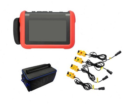 Digital Power Quality Logger with Touch Screen 3-channel Voltage Measurement 10A