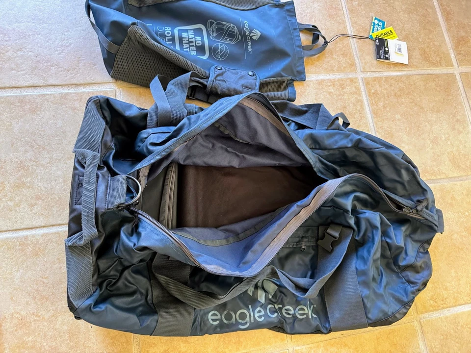 Eagle Creek No Matter What Large Rolling Duffel Bag 105L 30x15x14 Blue EC20421 - Image 4 of 4