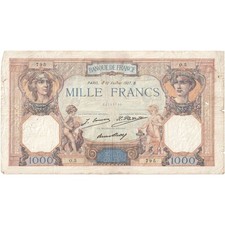 [#1292407] France, 1000 Francs, Cérès et Mercure, 1927-02-12, O.5, VF