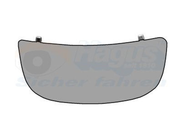 Van Wezel Spiegelglas Glas AußEnspiegel Seitenspiegel * Hagus * Rechts 4394834-image