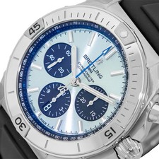 BREITLING Stainless Steel & Platinum 42mm Chronomat B01 42 Chronograph PB0134 4