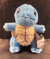 Pokemon Cuddly Squirtle Plush - 8-Inch Soft Cuddly Plush