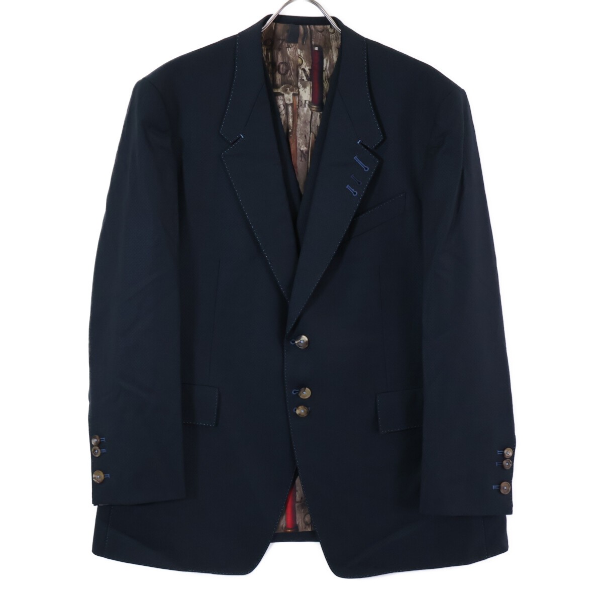 PaulSmith Wool lining all-over pattern 3B single … - image 2