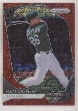 2020 Panini Prizm Tier II Quick Pitch Red Donut Circle 63/99 Matt Chapman o7m