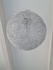 Deckenlampe Hängelampe Drahtgeflecht Edestahl rund Ca.50cm Top