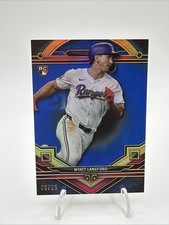 2024 Topps Triple Threads - Wyatt Langford #55 Sapphire /25 (RC)