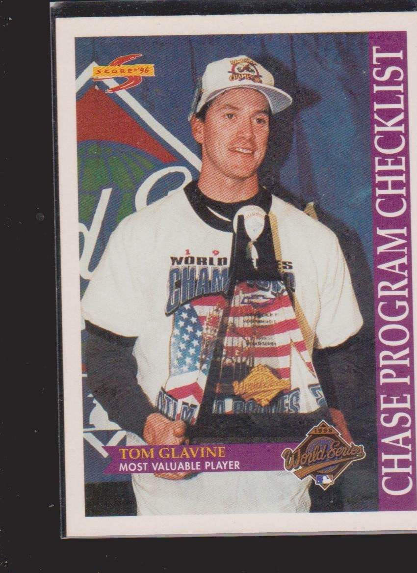 Tom Glavine Cards Inserts Vintage Premium Collection LOOK