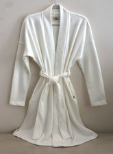 UGG 1108461 Women's Sz XS Cream Braelyn II Double-Knit Fleece Short Robe 108