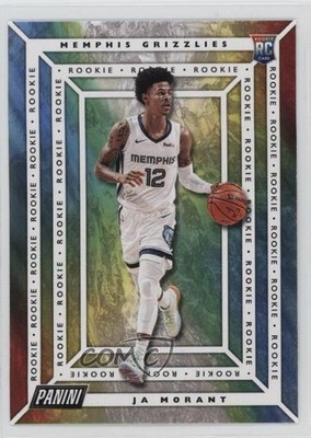 2019-20 Panini Player of the Day Ja Morant #52 Rookie RC mx0