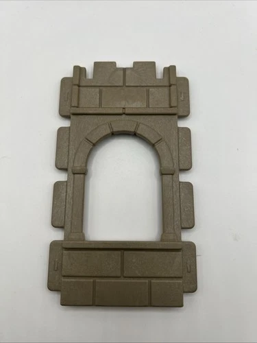 Playmobil Vintage Castle Wall With Window Cutout Replacement Piece 3666