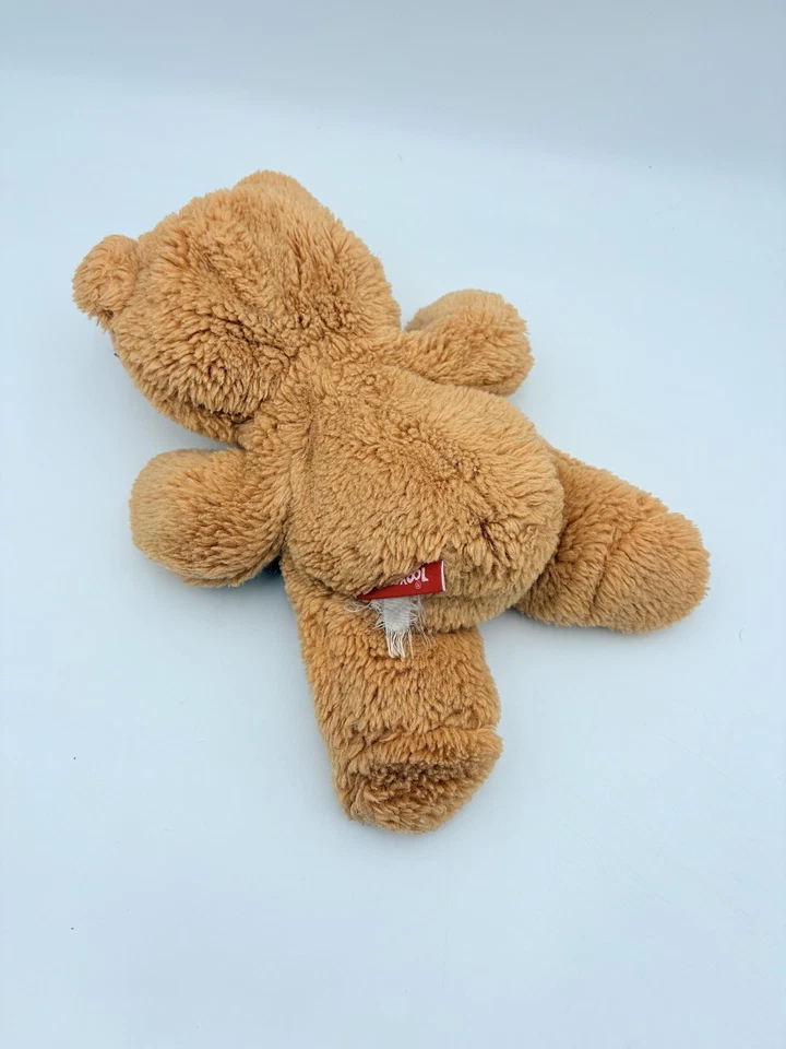 Vintage Playskool Teddy Bear Plush Brown Floppy Cozy Soft Toy 1990 - 13" - Image 4 of 4