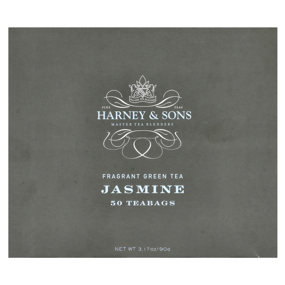Fragrant Green Tea, Jasmine, 50 Teabags, 3.17 oz (90 g)