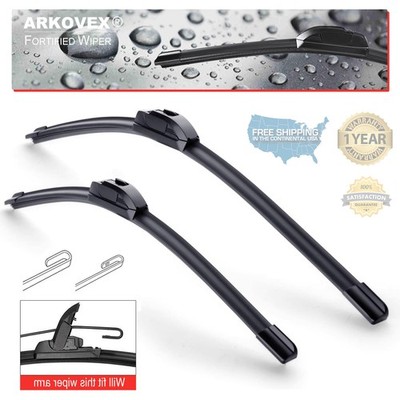 24''+20'' Windshield Wiper Blades Fit For Toyota Camry 2011-2007 Set of 2