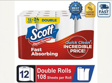 12 Double Rolls Choose-A-Sheet Paper Towels S...