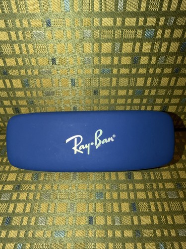 Ray-Ban Sunglasses Eyeglass Blue - Hard Case -  Red Interior - Kids