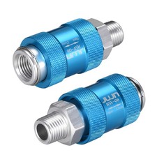 Speed Control Valve G1/4 Thread Pneumatic Flow Control Hand Slide Valve 3Pcs