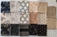 17 Fat Quarters Nancy's Blues de Nancy Gere - Telas Windham