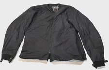 Cortech Men’s 3XL Black Motorcycle Jacket Liner Full Zip Tour Master Riding Gear