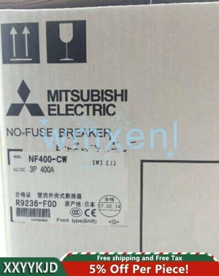 1PC NEW Mitsubishi Circuit breaker NF400-CW 3P 300A In Box/*