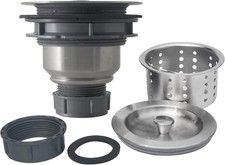 Sink Strainer Kitchen Sink Drain Assembly Kit 3-1/2 Inch with Kitchen Sink