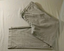 Men Prada Light Gray Cotton Polyamide Spandex Dress Pants 54R 38x31 MINT