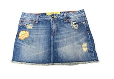 Vintage Y2K Denim Mini Skirt