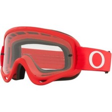 Oakley O Frame MX Goggles Moto Red/Clear Lens Off-Road Motocross