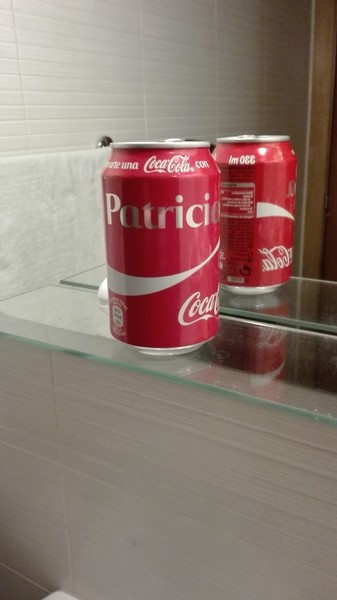 COCA COLA PATRICIA VACIA AÑO 2016 (ESPAÑA) (REF 27 o 28, 0034, 0042, 0407)