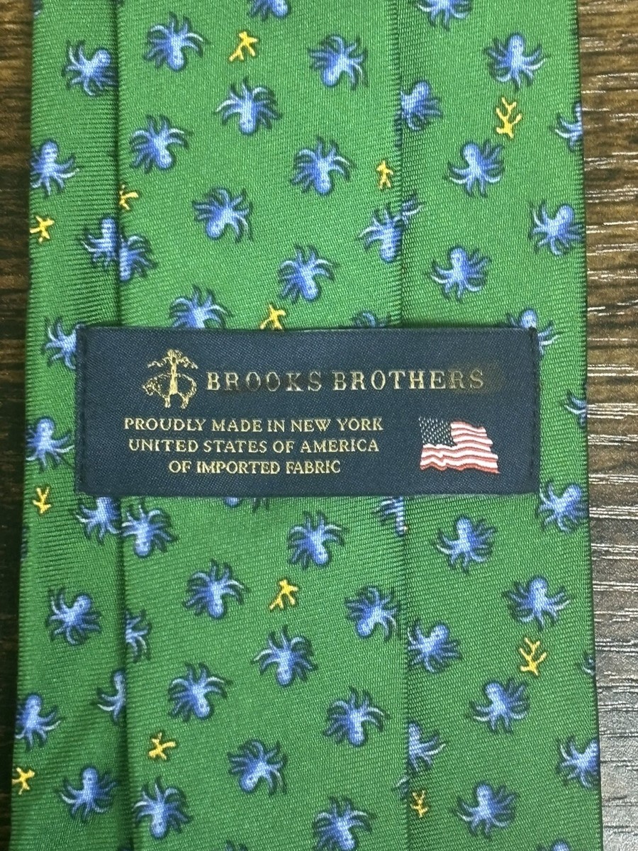 Brooks Brothers MAKERS USA製 TIE Brooks Brothers Makers Mens Blue Red Horizontal Stripe