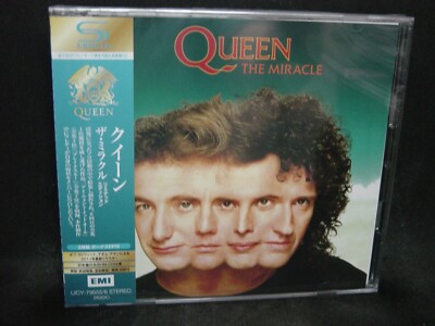QUEEN The Miracle JAPAN SHM 2CD Freddie Mercury Smile The Cross