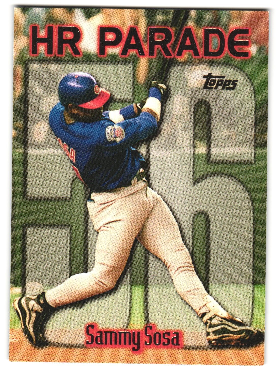 Sammy Sosa 1999 Topps  HR 56   #461ak  VAR
