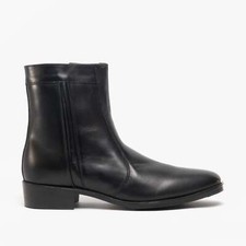 Scimitar RILEY Mens Formal Zip Cuban Boots