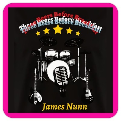 Three Beers Before Breakfast Official Band Decals Stickers -[2 Pack] - (3'' x 3'')