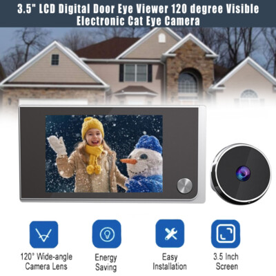 3,5 Zoll LCD 120 Grad digitale Türspion Kamera Viewer Tür Auge Tür Elektronisch 